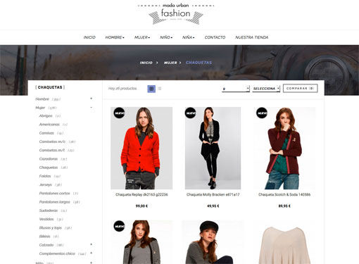 Venta online ropa de marca