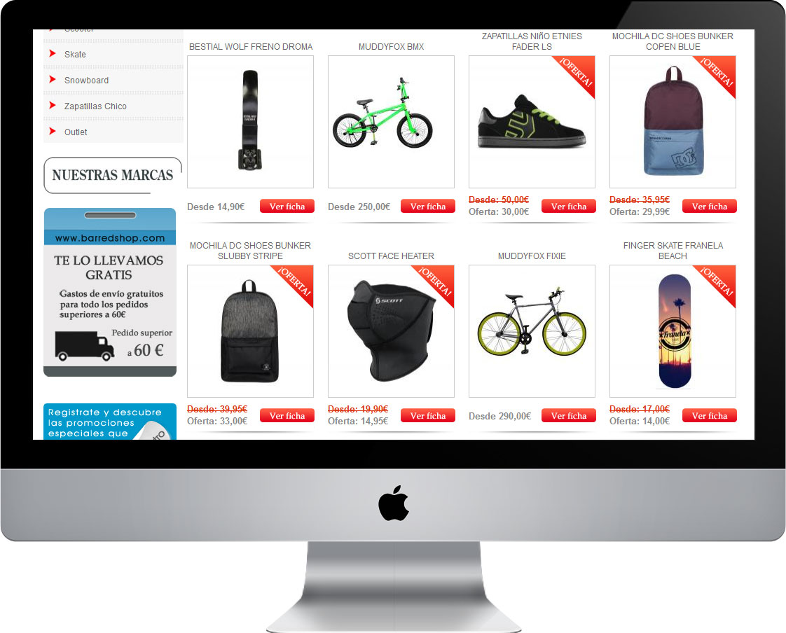 Tienda online barredshop.com