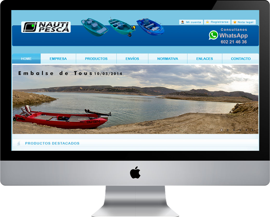 Tienda online nautipesca.com